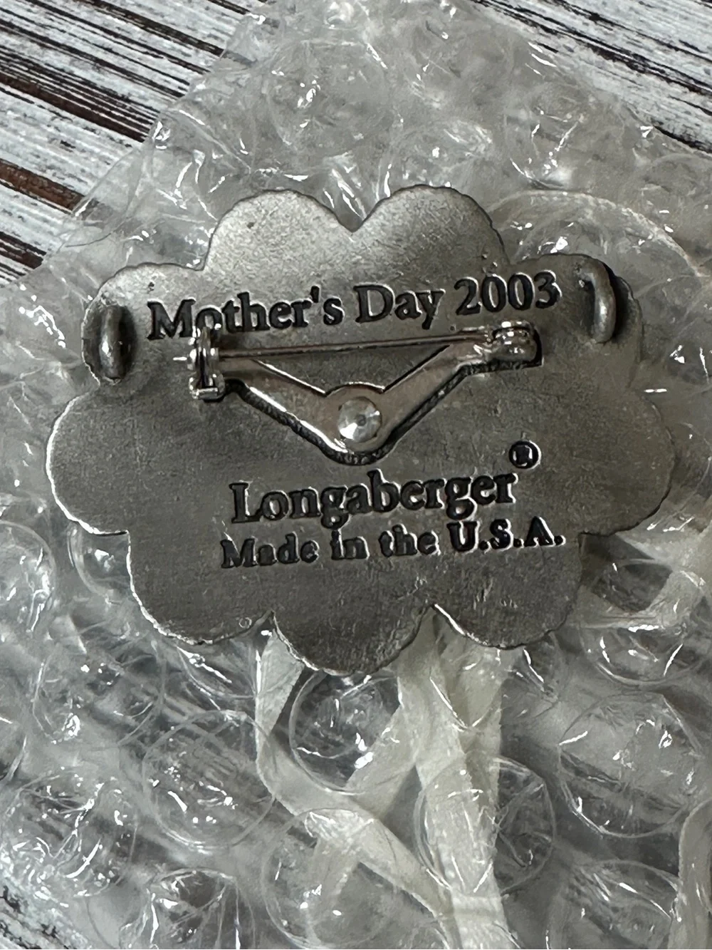 Longaberger 2003 Mother's Day Set Special Things Basket Set w/ Quilted Lid